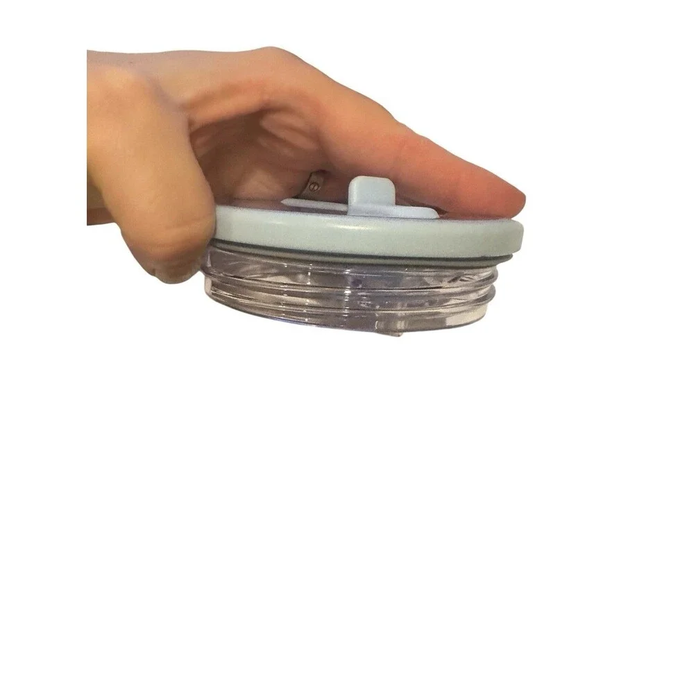 NEW 2 Pack Threaded Lid Cover Replacement for 40oz Tumblers Stanley + w/ Straws